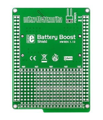 Battery Boost Shield Board