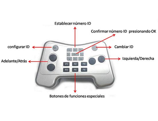 Kit robot motocicleta 4 en 1 con control remoto