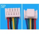 Cable JST-GH1.25 doble conector de 5 pines