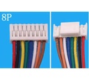 Cable JST-GH1.25 doble conector de 8 pines