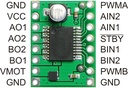 Controlador dual motor DC TB6612FNG