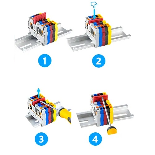 Puente de conexión para insertar. 5 pines