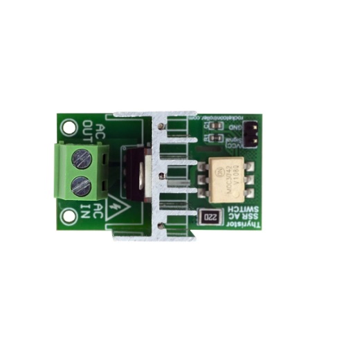 Interruptor triac AC, 3.3-5V