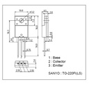 Transistor Mosfet canal-N. 2SK2043