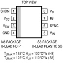 Regulador de voltaje ajustable 440mA 7.4V a 60V