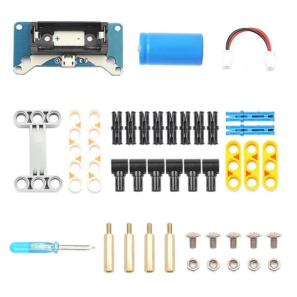 Kit Car micro:bit. Versión Pack batería de litio