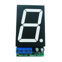 Módulo display LED 1 dígito Modbus RS485