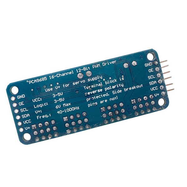 Controlador servo/PWM. 16 canales.