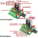 Generador de señal para controlador PWM de motor paso a paso. 2.5kHz a 68kHz