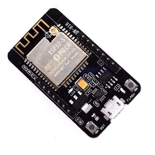 Módulo WiFi/Bluetooth ESP-32 con CH340 y cámara OV2640