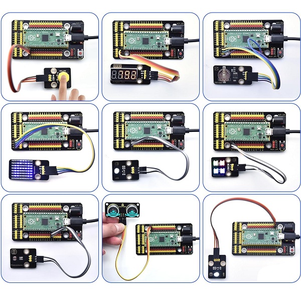 Kit de sensores 24 en 1 para Raspberry Pi Pico