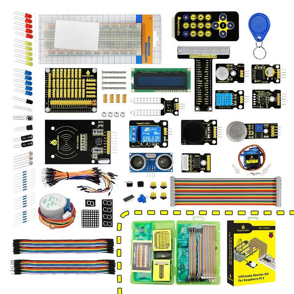 Kit de aprendizaje para Raspberry Pi. Ultimate Starter Kit