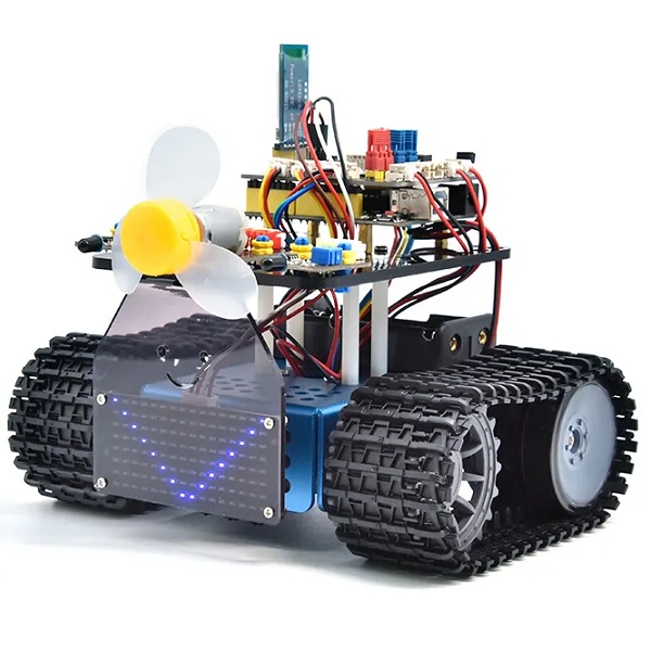 Kit mini robot tanque Caterpillar V3. Para Arduino®