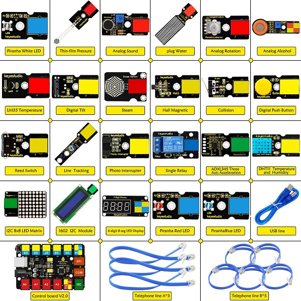 Kit de inicio Easy-Plug para Arduino®