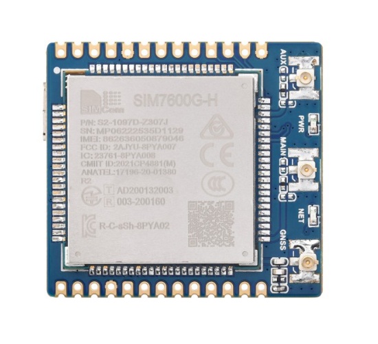 Módulo de comunicación SIM7600X 4G, compatible con múltiples bandas, compatible con 4G/3G/2G, con posicionamiento GNSS