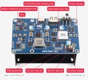 UPS HAT para Raspberry Pi, compatible con 4 baterías de litio 21700 (NO incluidas)