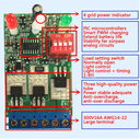 Regulador para panel solar 3.7V/5A