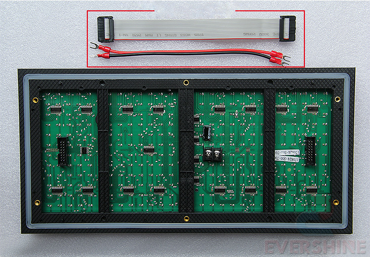 Matriz de LEDs 32x16 para exteriores-Azul