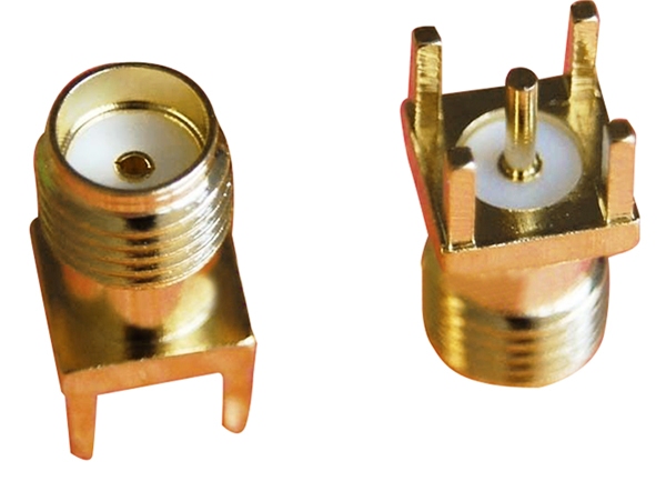 Conector SMA vertical Hembra para impreso