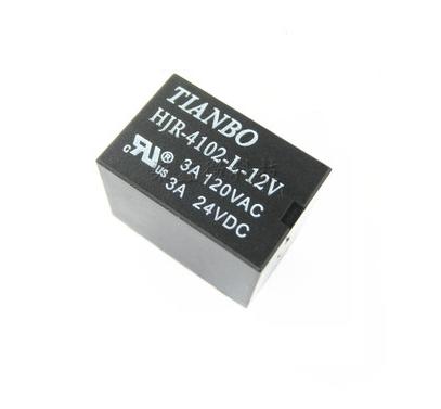 Relevo 12V 3A 6 pines - HJR-4102-L-12V