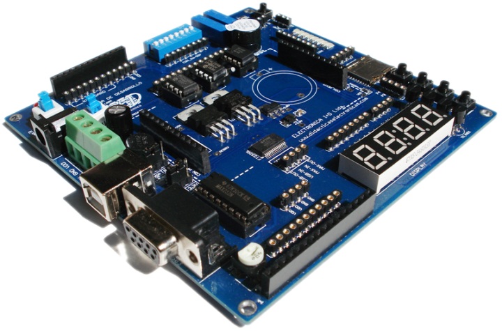 Sistema de desarrollo para microcontroladores