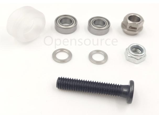 Kit rueda separador y tornillo V-Slot 105ZZ con separador excéntrico