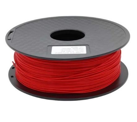 Filamento Rojo ABS para impresora 3D, 3mm