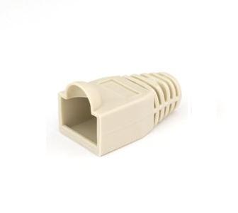 Protector en goma para conector RJ45 gris