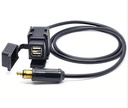 Cable conversor europeo DIN a USB 3.1A para motocicleta BMW, Triumph, Ducati