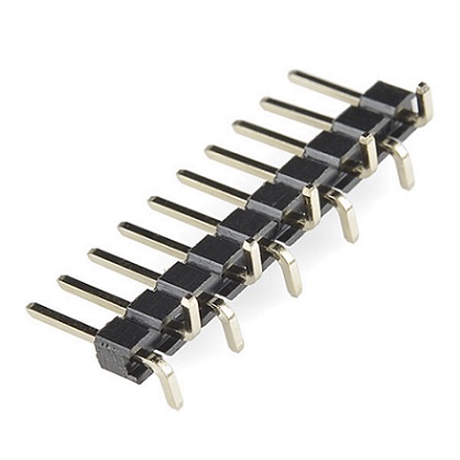 Header macho 10P SMD - 2.54mm