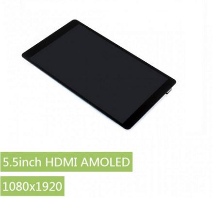 Display táctil capacitivo HDMI 5.5’’ AMOLED