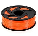 Filamento Naranja fluorescente PLA para impresora 3D, 1.75mm