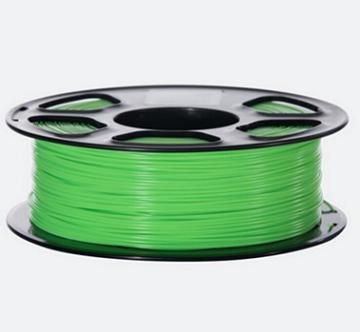 Filamento Verde fluorescente PLA para impresora 3D, 1.75mm