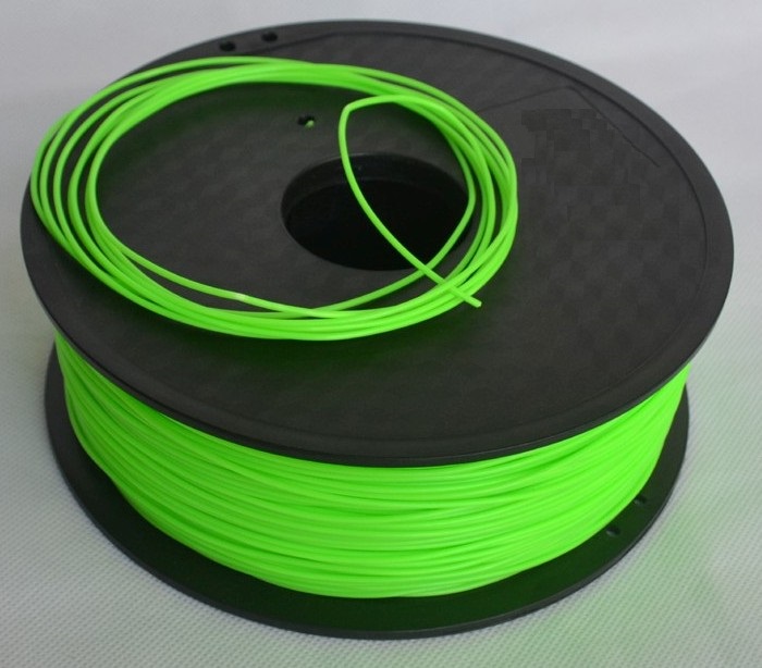 Filamento Verde ABS para imp. 3D, 1.75mm