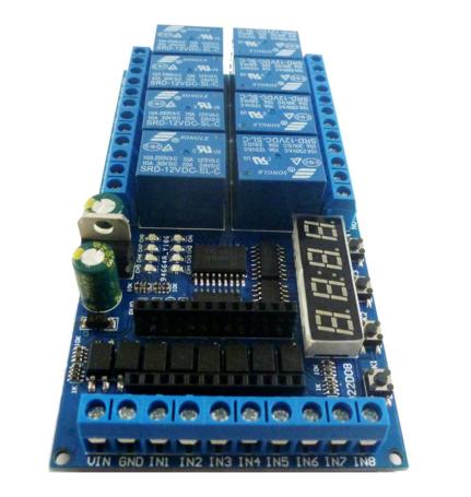 Tarjeta PLC para Arduino mini de 8 salidas