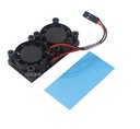 Kit disipadores para Raspberry con 2 ventiladores