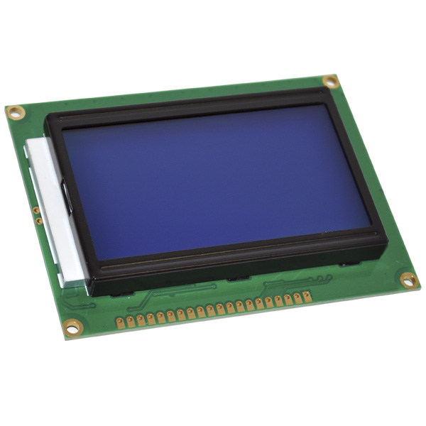 Display LCD azul caracteres 128x64