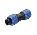 Conector macho impermeable de 4 pines SP1110/P4