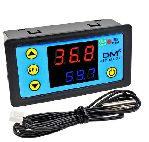 Termostato digital con display 24V