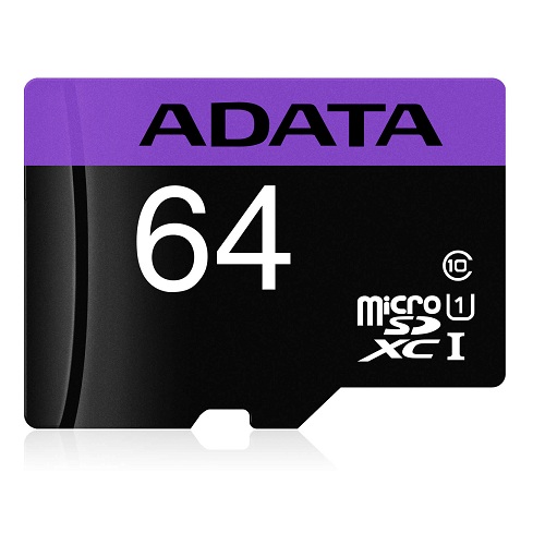 Memoria micro SD 64GB Clase 10 ADATA