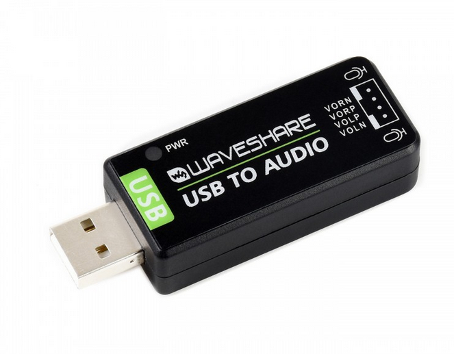 Tarjeta de sonido USB