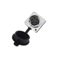 Conector impermeable M20 hembra de 5 pines aéreo para chasis