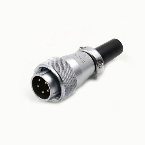 Conector impermeable M20 macho de 5 pines aéreo