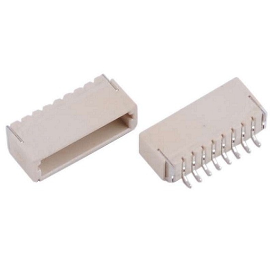 Conector SH1.0 SMD horizontal de 8 pines