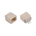 Conector SH1.0 SMD horizontal de 2 pines