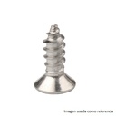 Tornillo de cabeza plana, de acero inoxidable M1.7 6mm