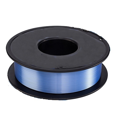 Filamento Azul Plata metalizado PLA para impresora 3D 1.75mm