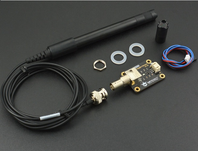 Sensor de oxígeno disuelto. Kit para Arduino™