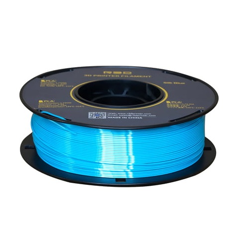 Filamento Azul Agua Marina metalizado PLA para impresora 3D 1.75mm