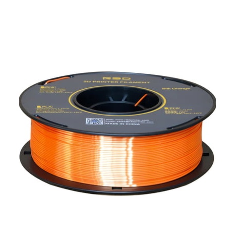 Filamento Naranja metalizado PLA para impresora 3D 1.75mm